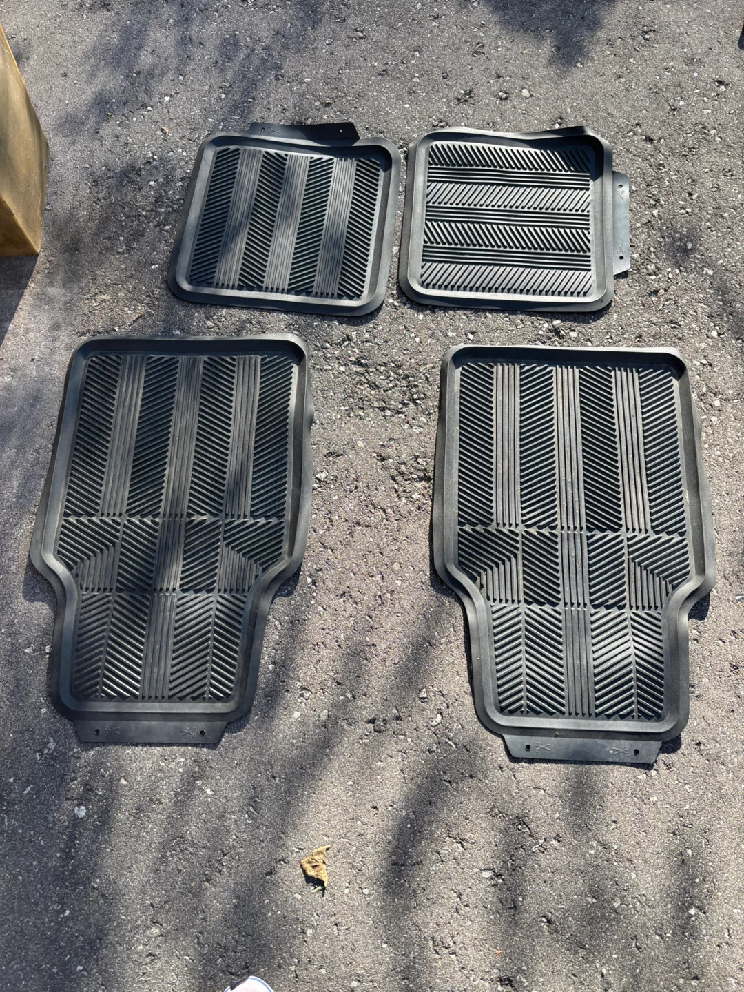 2 Sets To Go Honda CR-V OEM Floor Mats & All-Weather Rubber Mats - photo 3