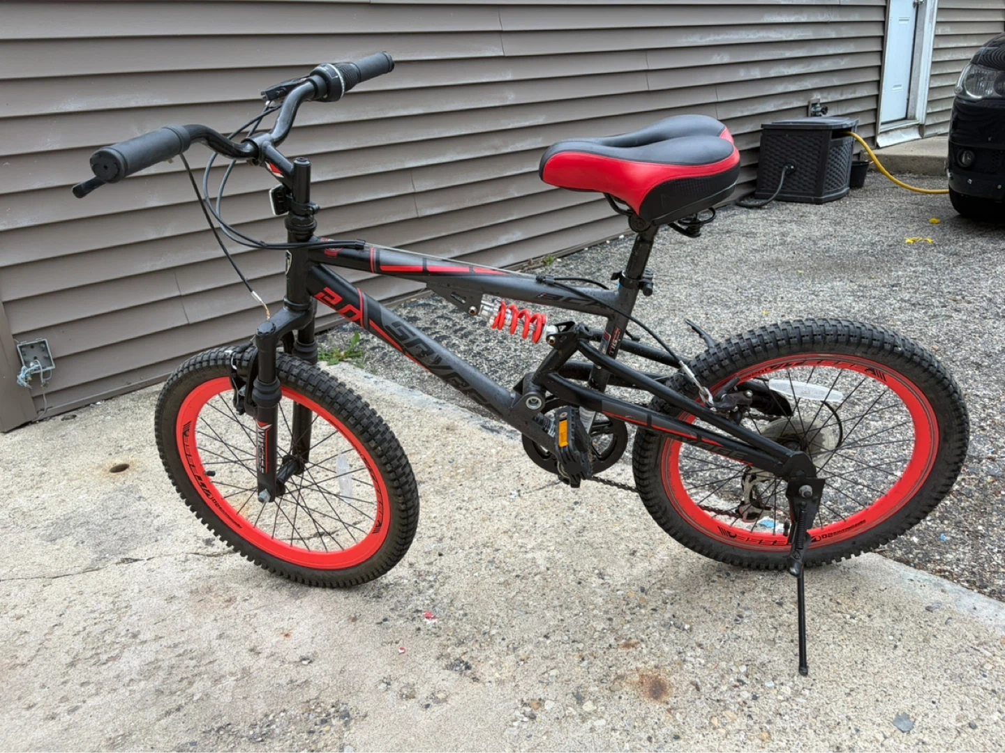Black and Red Boys BMX Bike - photo 3