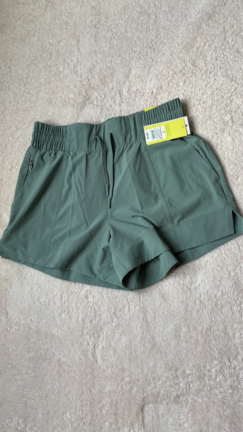 All in Motion Women's Running Shorts Green Size Medium