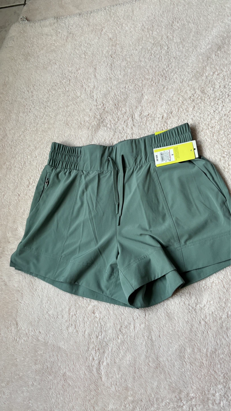 All in Motion Women's Running Shorts Green Size Medium - photo 2