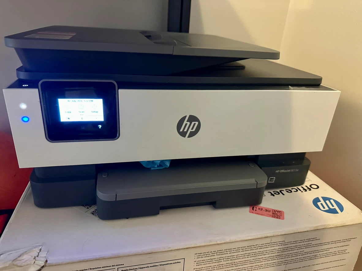 HP OfficeJet 8015e All-in-One Wireless Printer