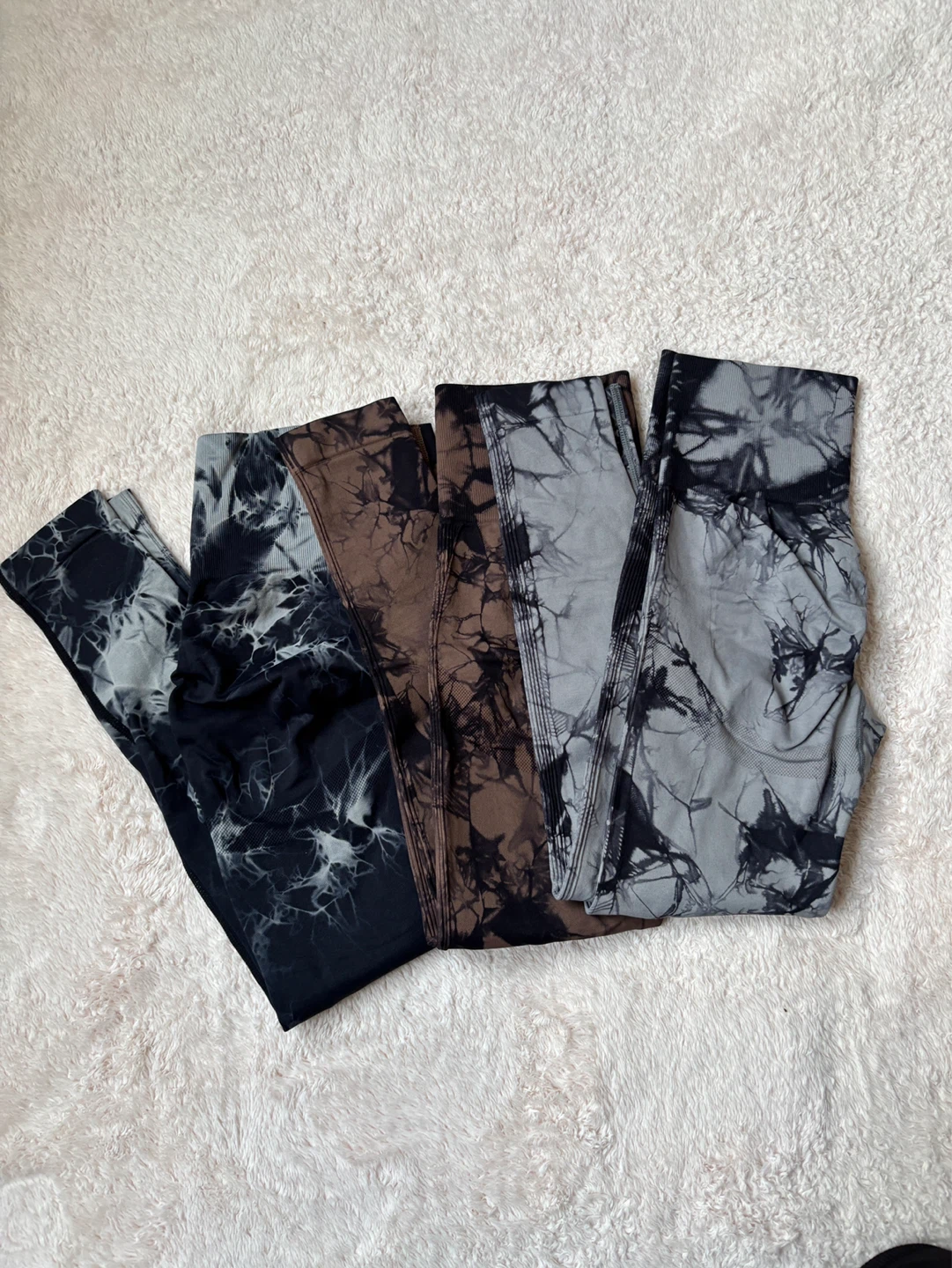 Tie-Dye Leggings - Set of 4
