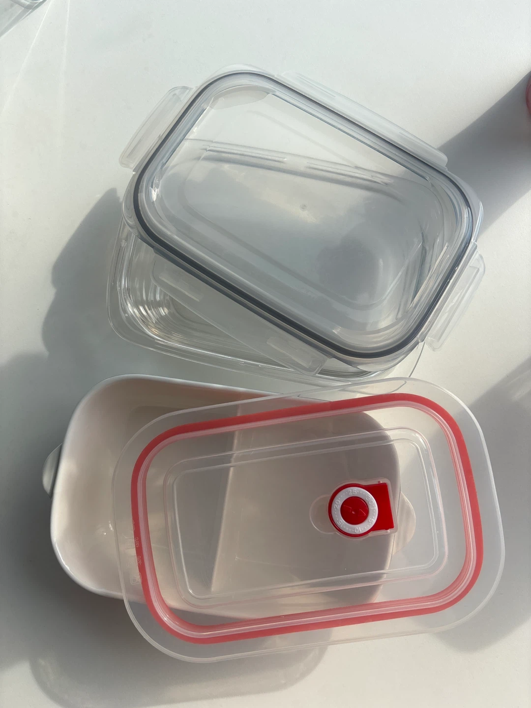 Glass Food Storage Container with Lid