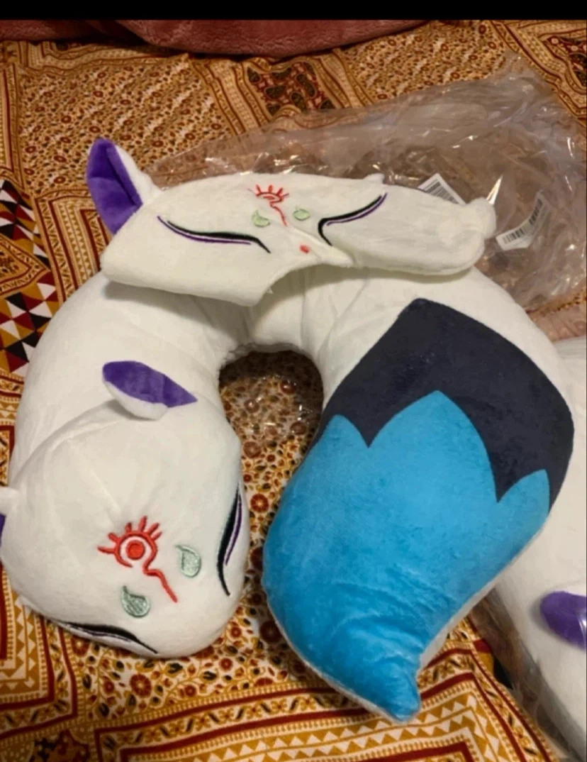 White Fox Travel Pillow