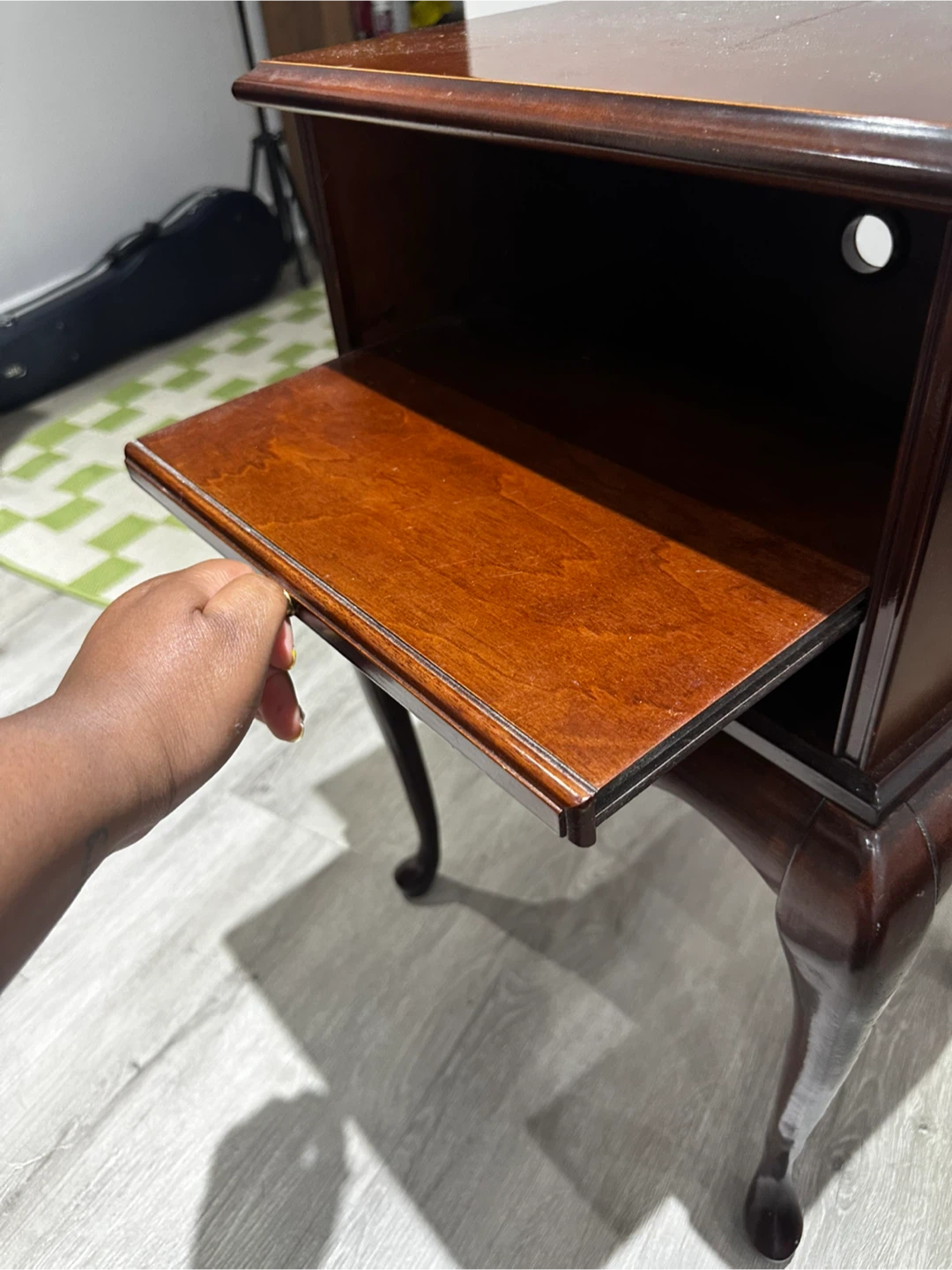 Wooden Side Table - photo 5
