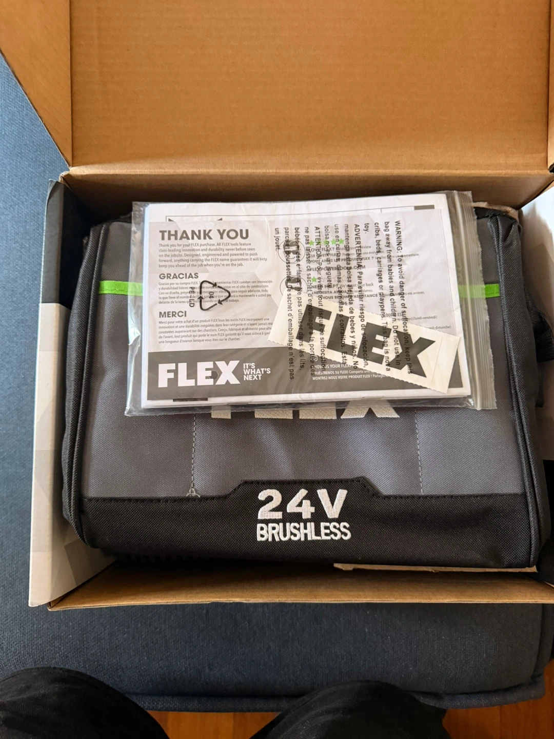 FLEX 24V Brushless 1/2" Drill Driver Kit - photo 2