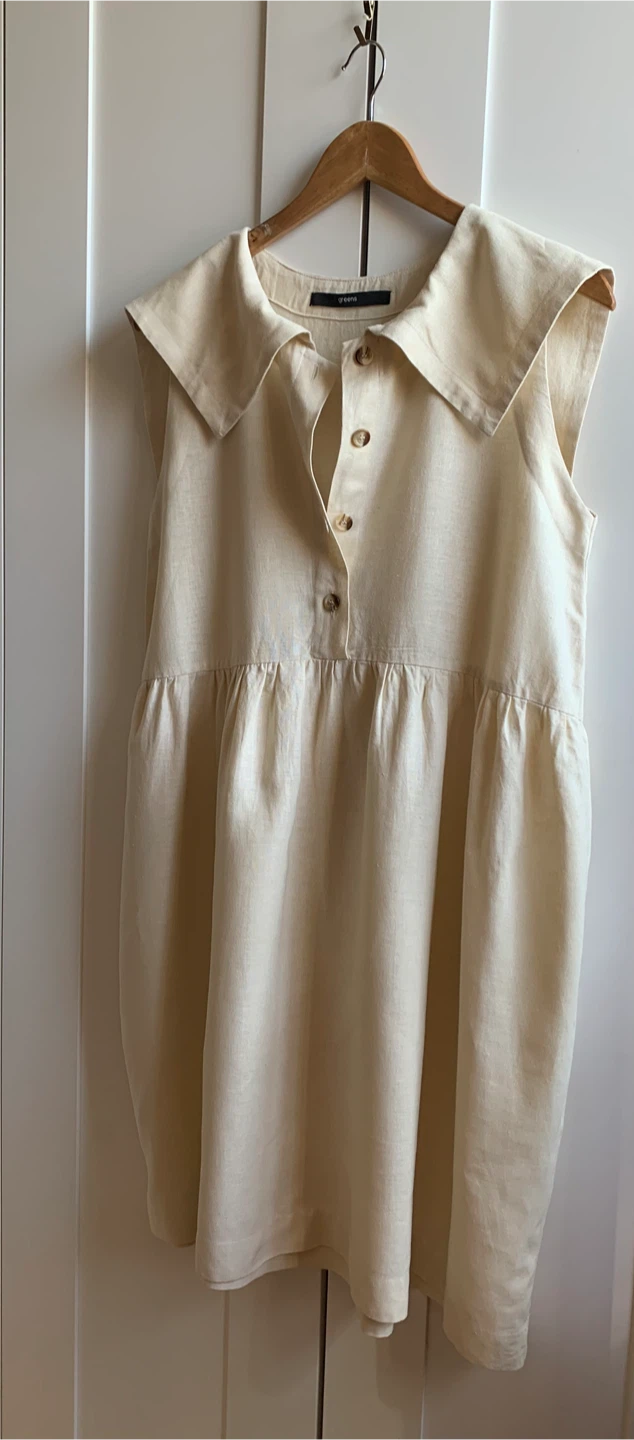 Linen Blend Dress