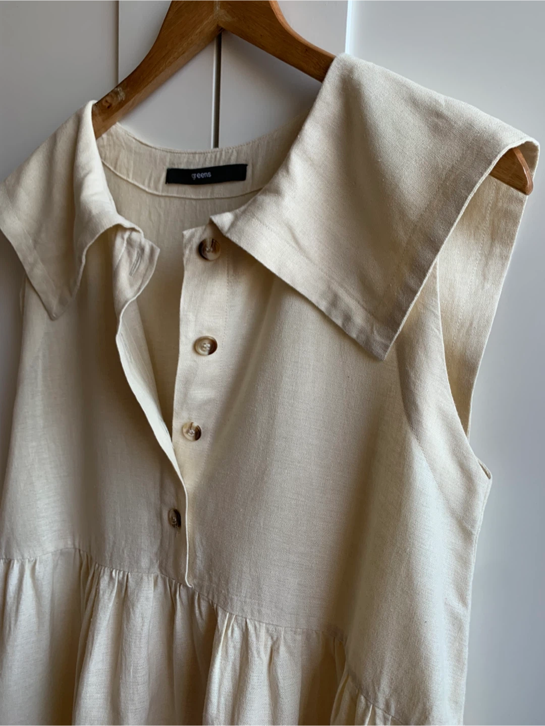 Linen Blend Dress - photo 4
