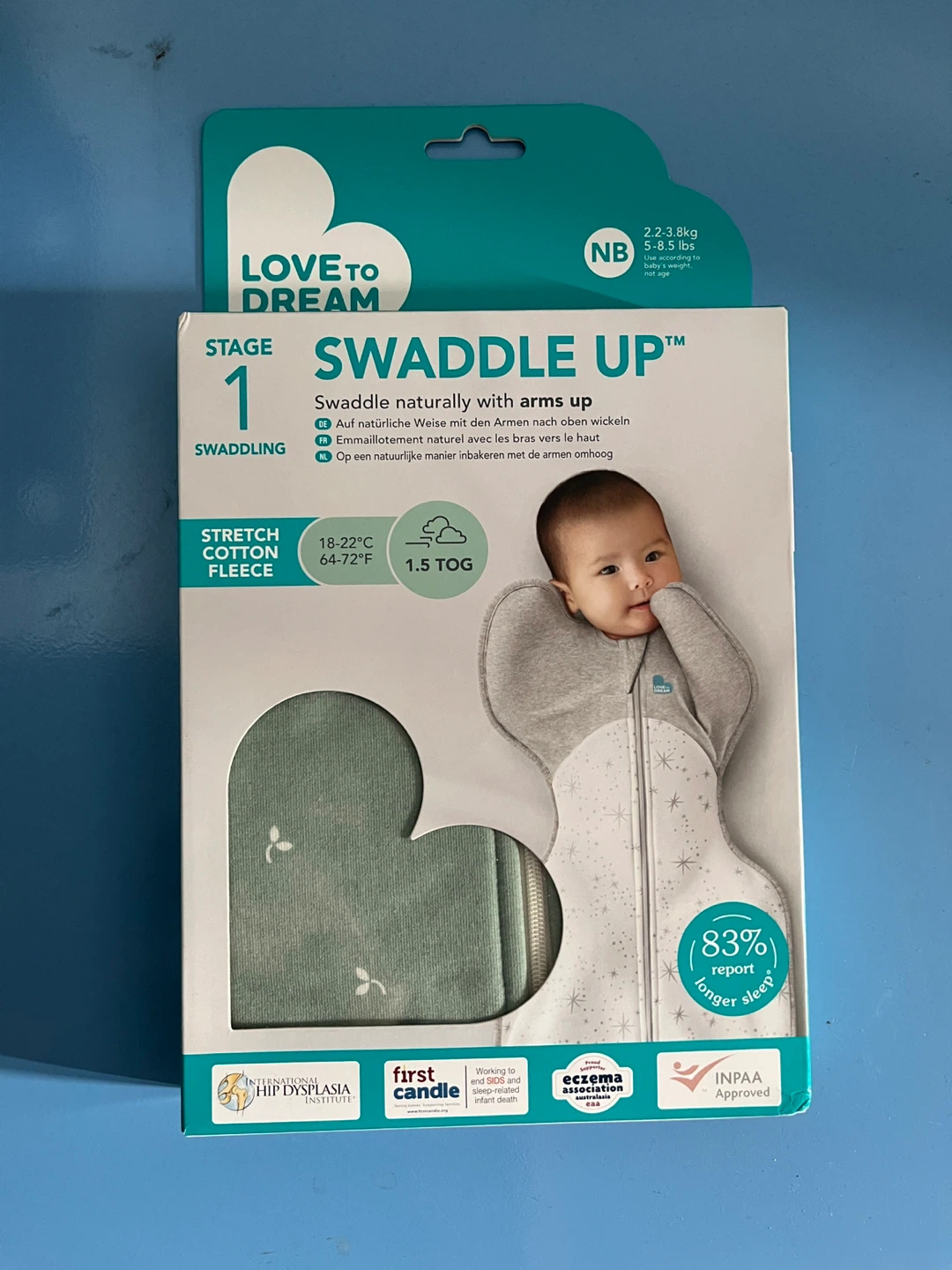 New Love To Dream Swaddle Up Stage 1