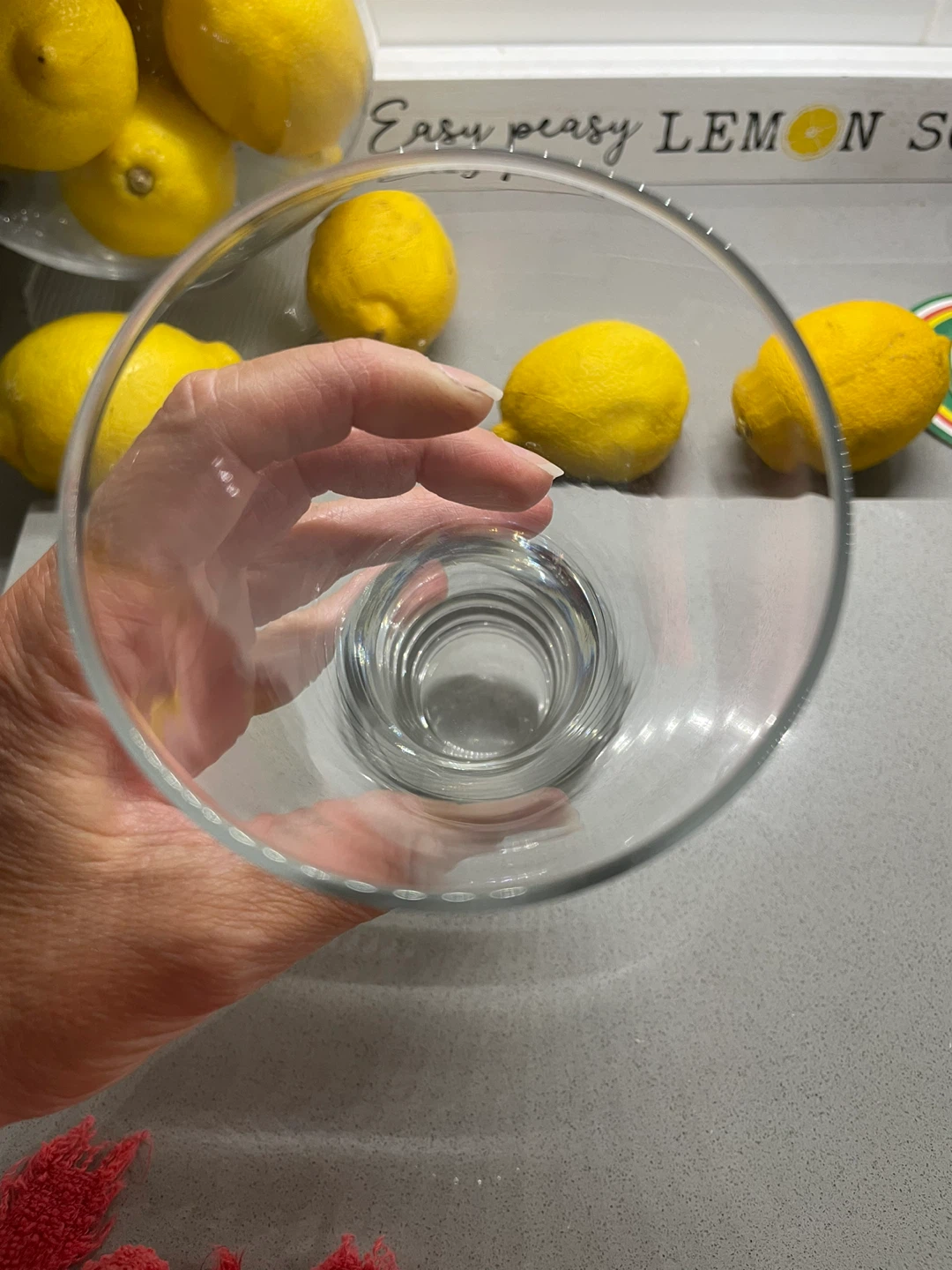 Set of 12 Clear Glass Drinking Glass - photo 2
