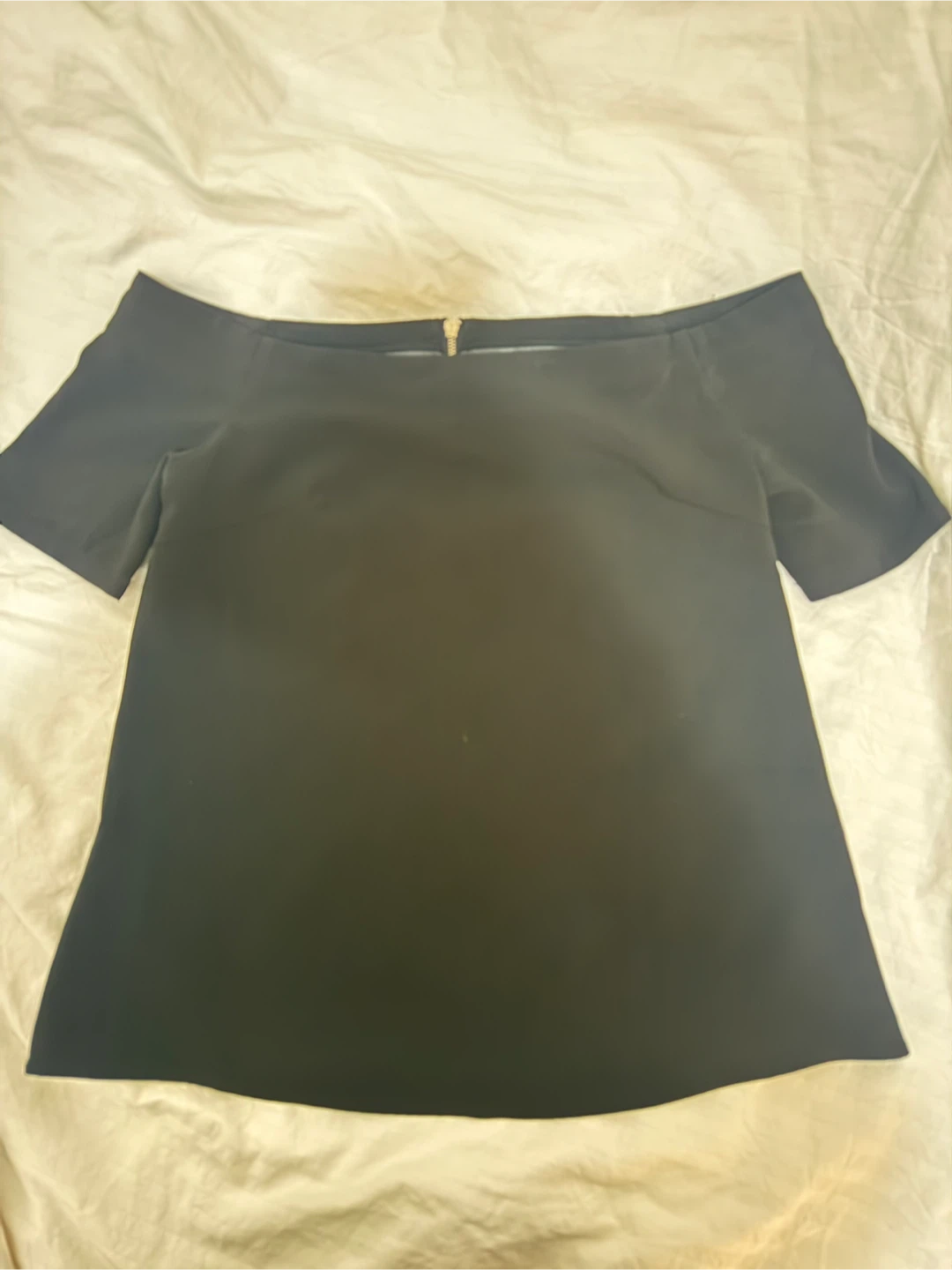 Black Off-the-Shoulder Top - photo 2