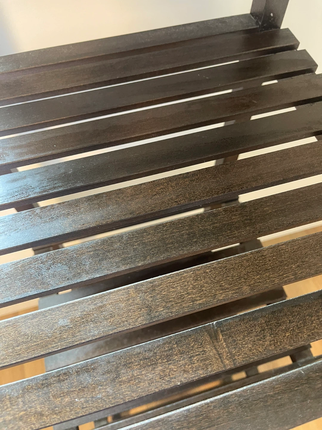 4-Shelf Wooden Storage Unit - photo 2