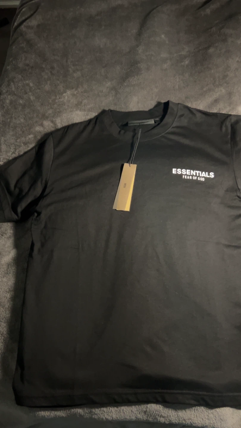 ESSENTIALS Fear of God T-Shirt Black