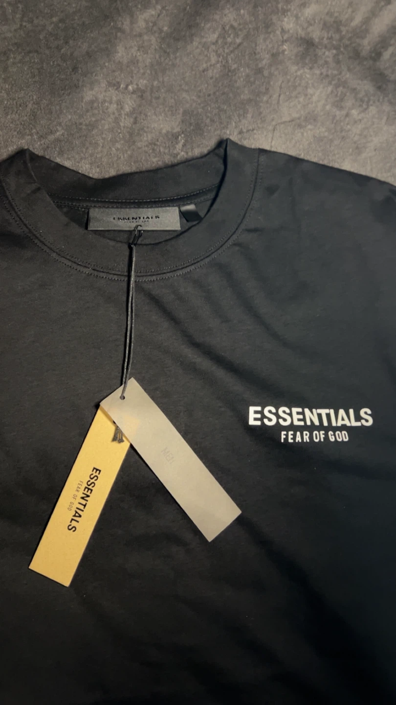 ESSENTIALS Fear of God T-Shirt Black - photo 3