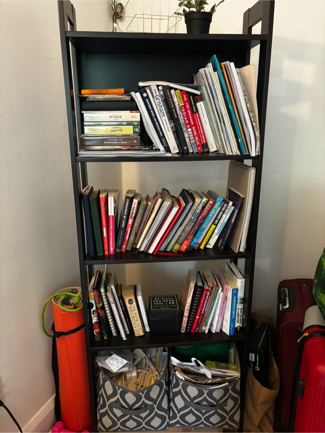 Black Bookshelf