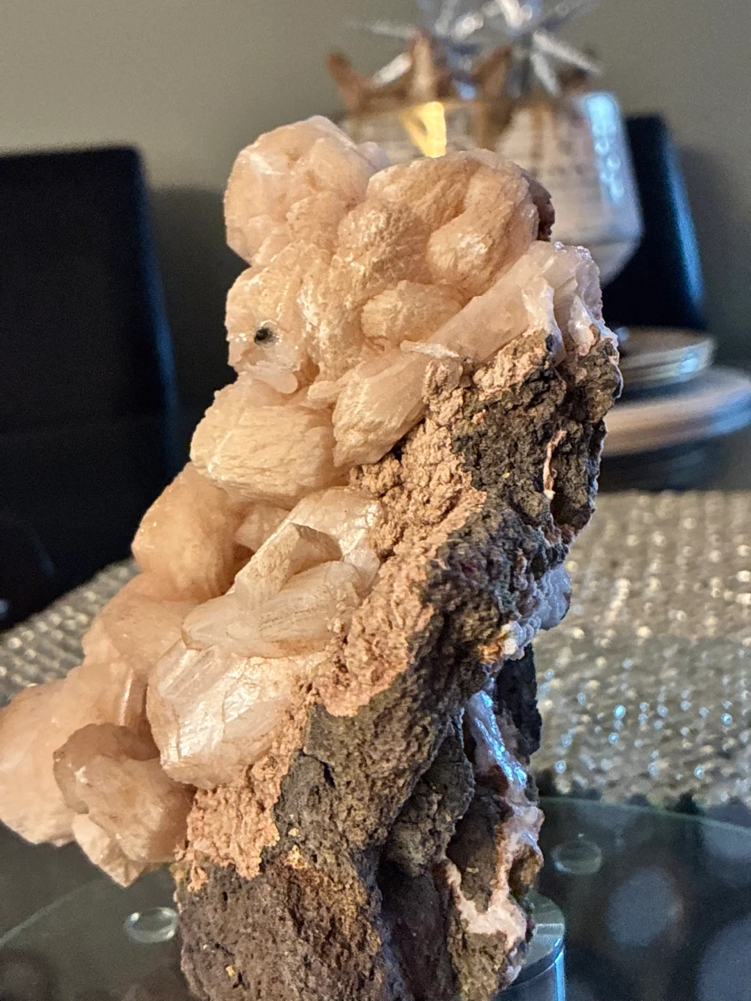 Natural Calcite Coral Mineral Crystal