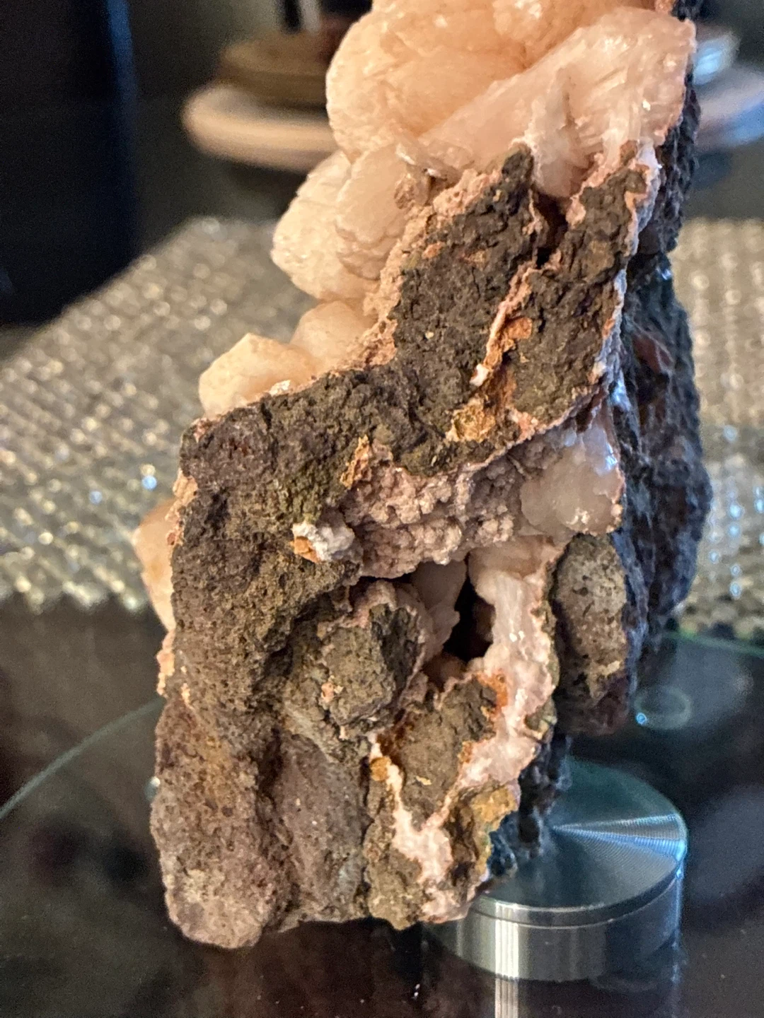 Natural Calcite Coral Mineral Crystal - photo 2