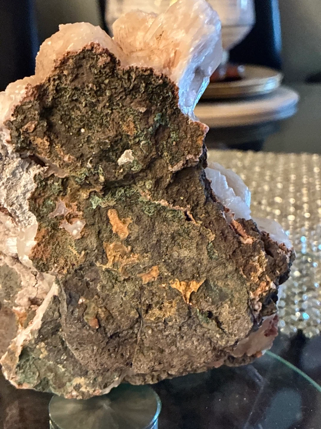Natural Calcite Coral Mineral Crystal - photo 5