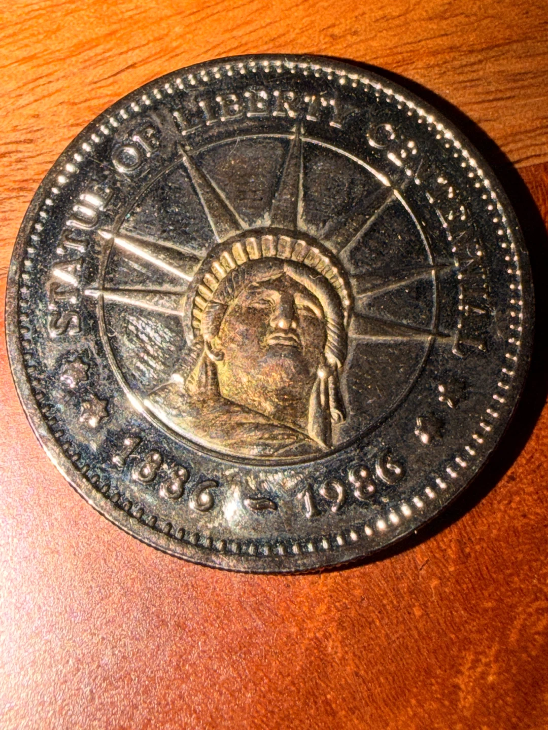 Statue of Liberty 100th Anniversary Medal Coin 1886-1986