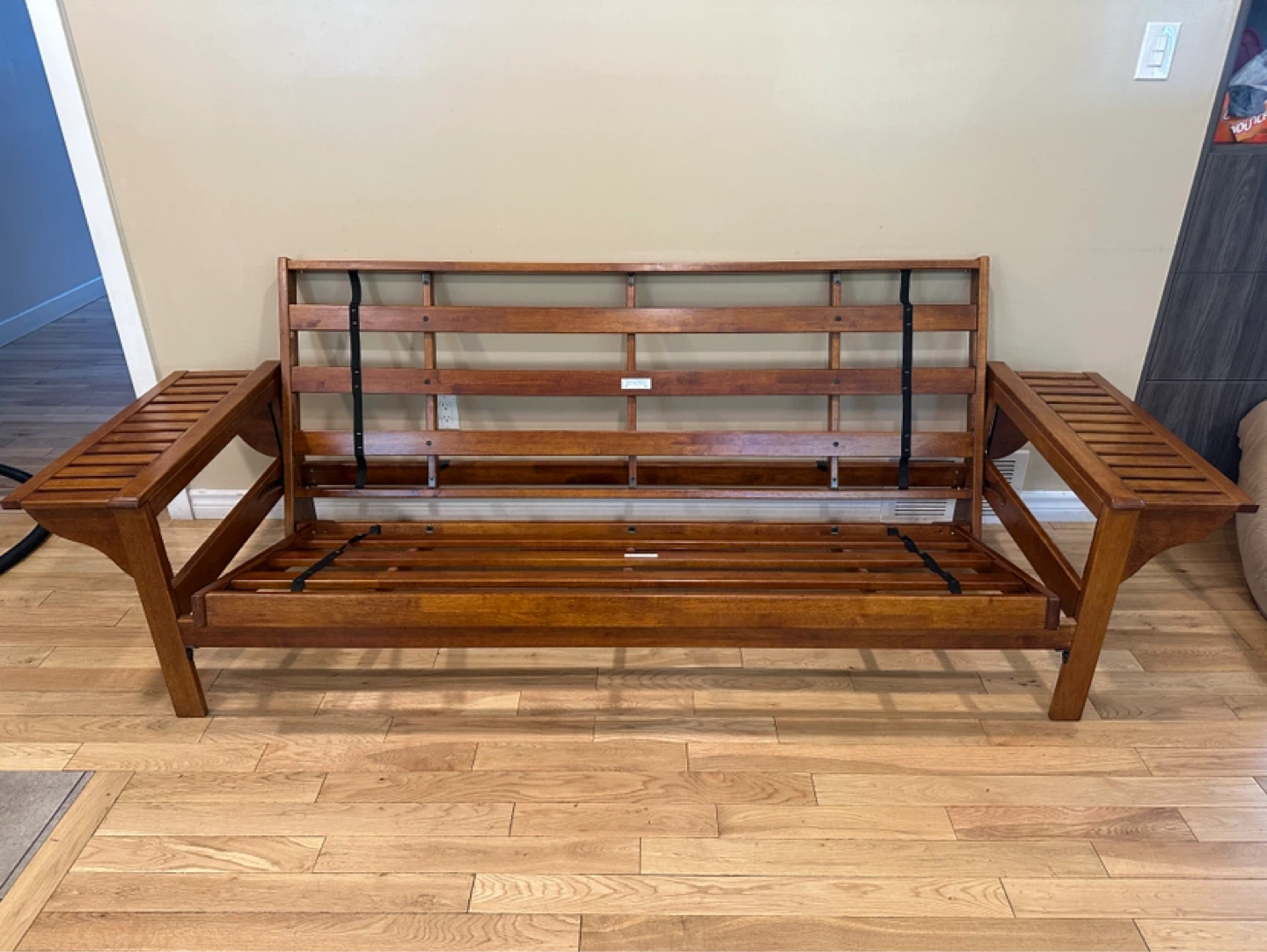 Eastridge Solid Wood Futon Sofa Bed (CAN DELIVER) - photo 2