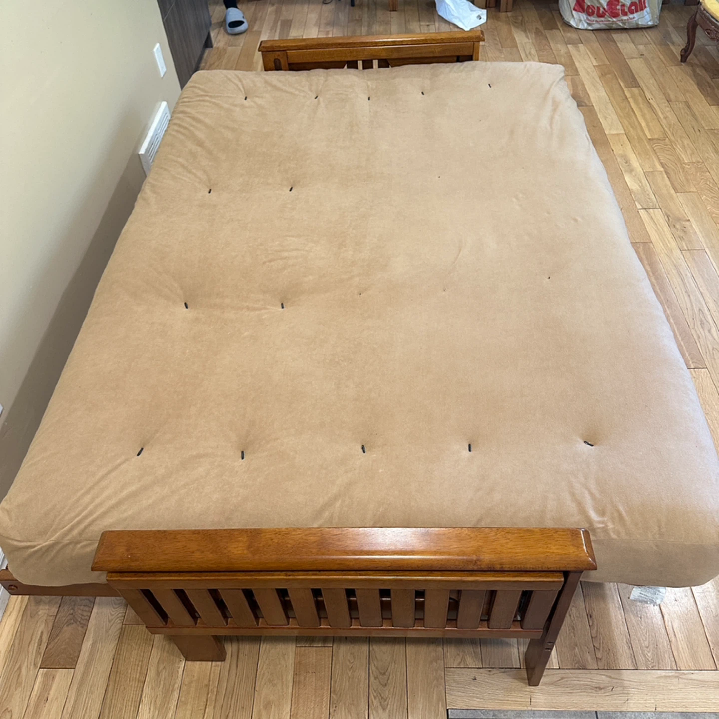 Eastridge Solid Wood Futon Sofa Bed (CAN DELIVER) - photo 3