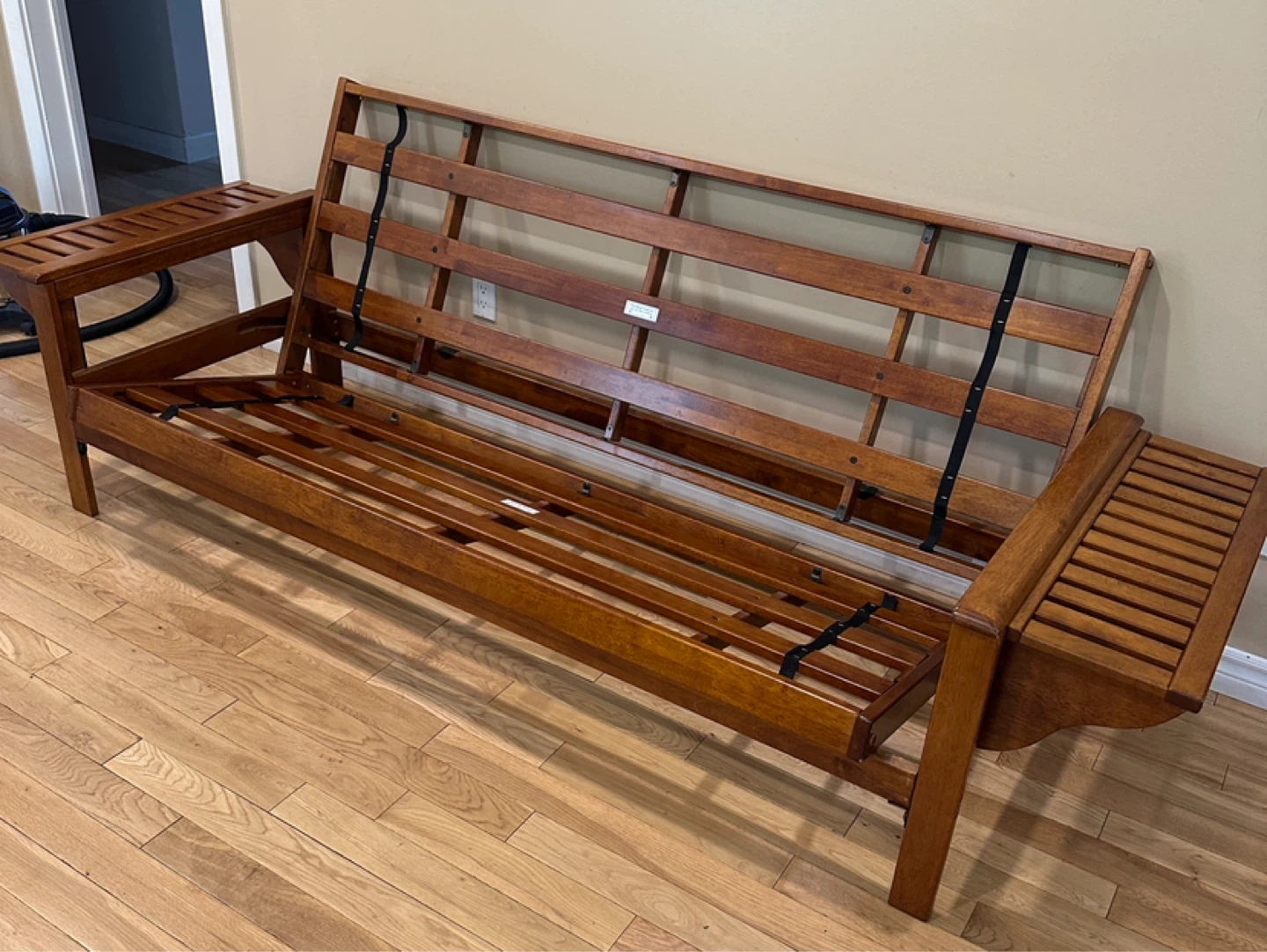 Eastridge Solid Wood Futon Sofa Bed (CAN DELIVER) - photo 5