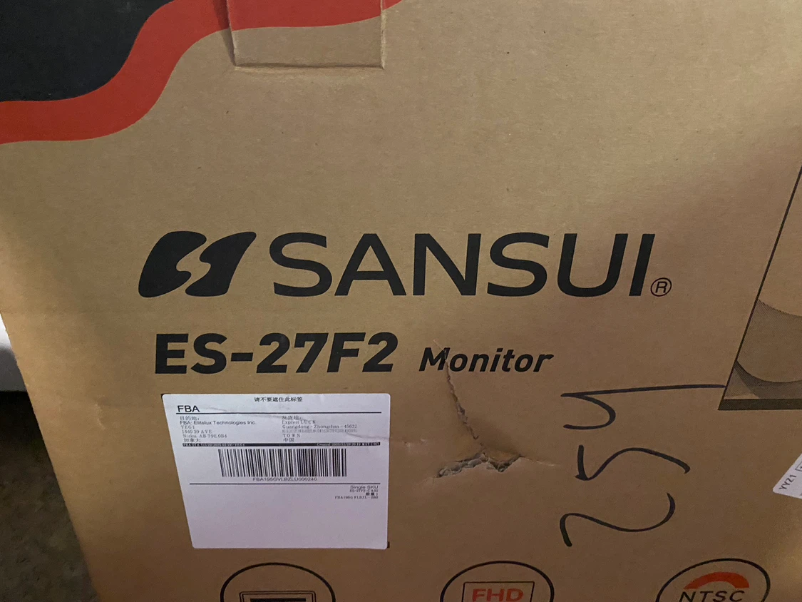 27" SANSUI Monitor (158$ -> 55$) - photo 4