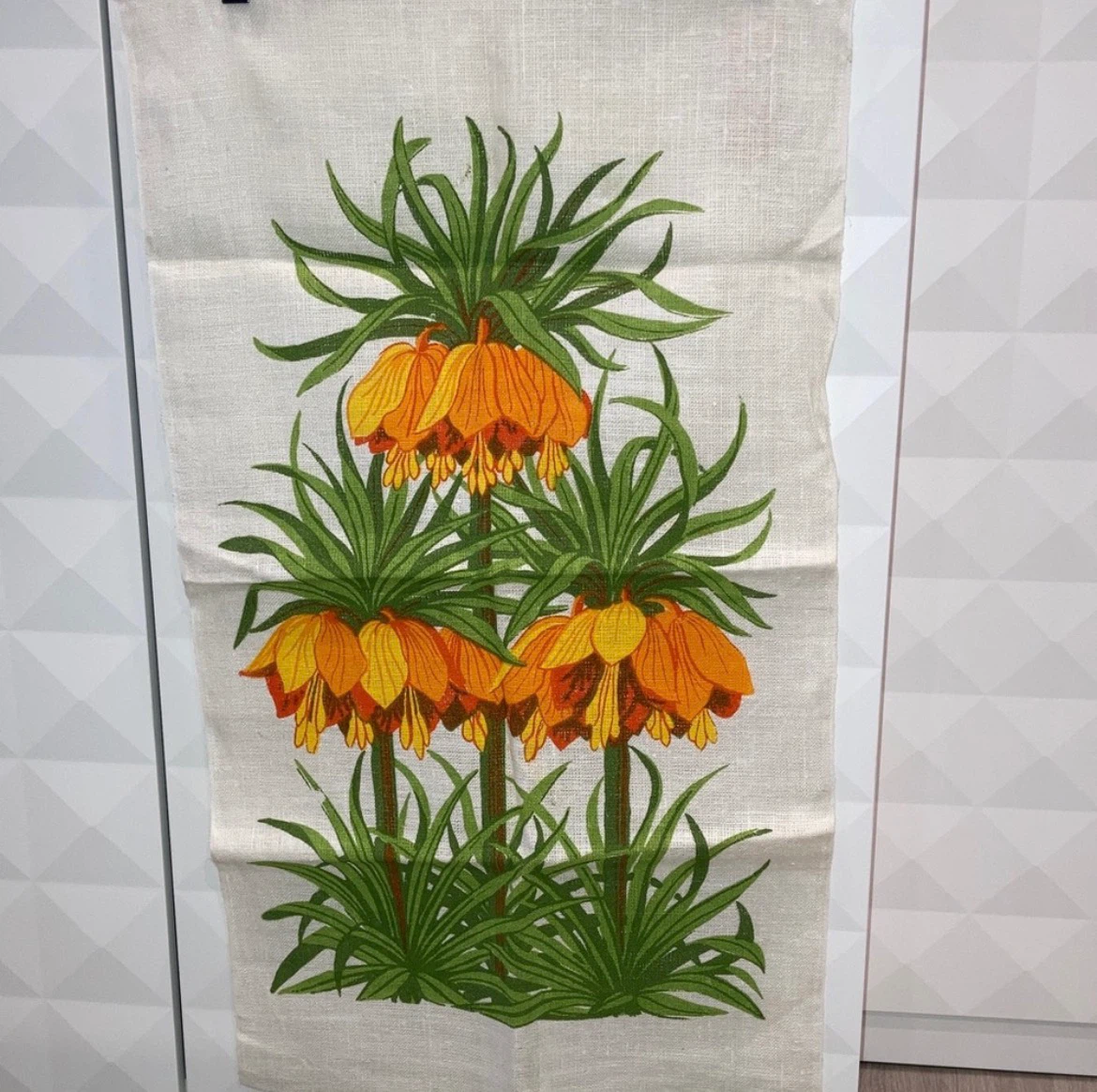 MCM vintage wall art