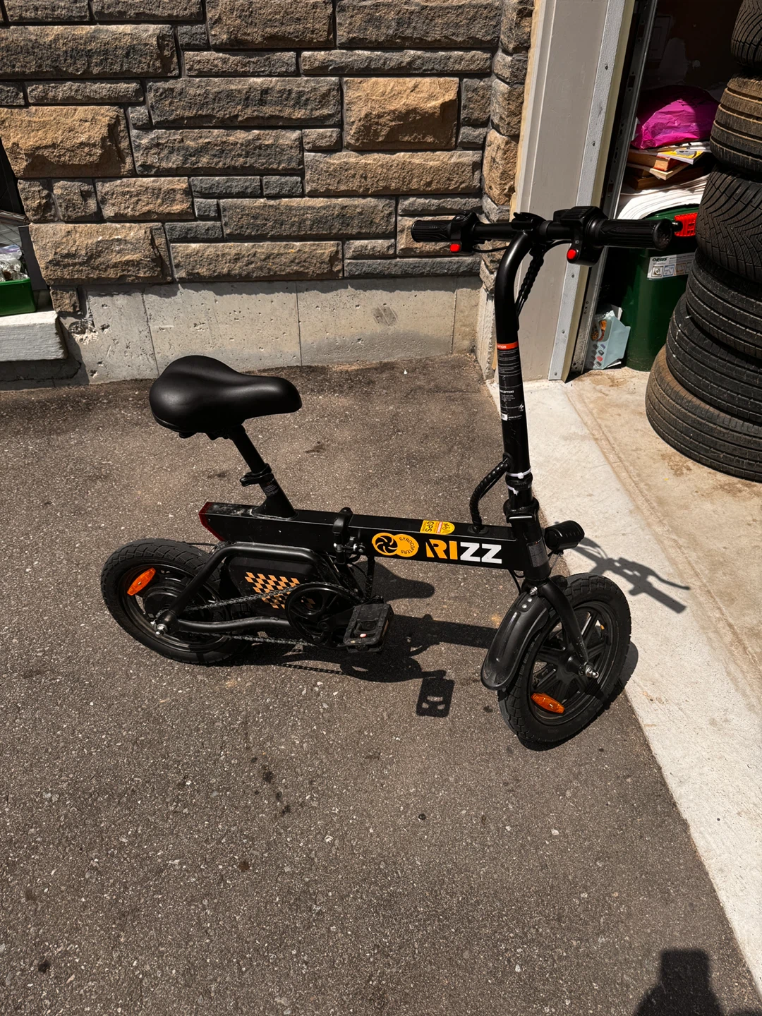 RIZZ Electric Folding Bike