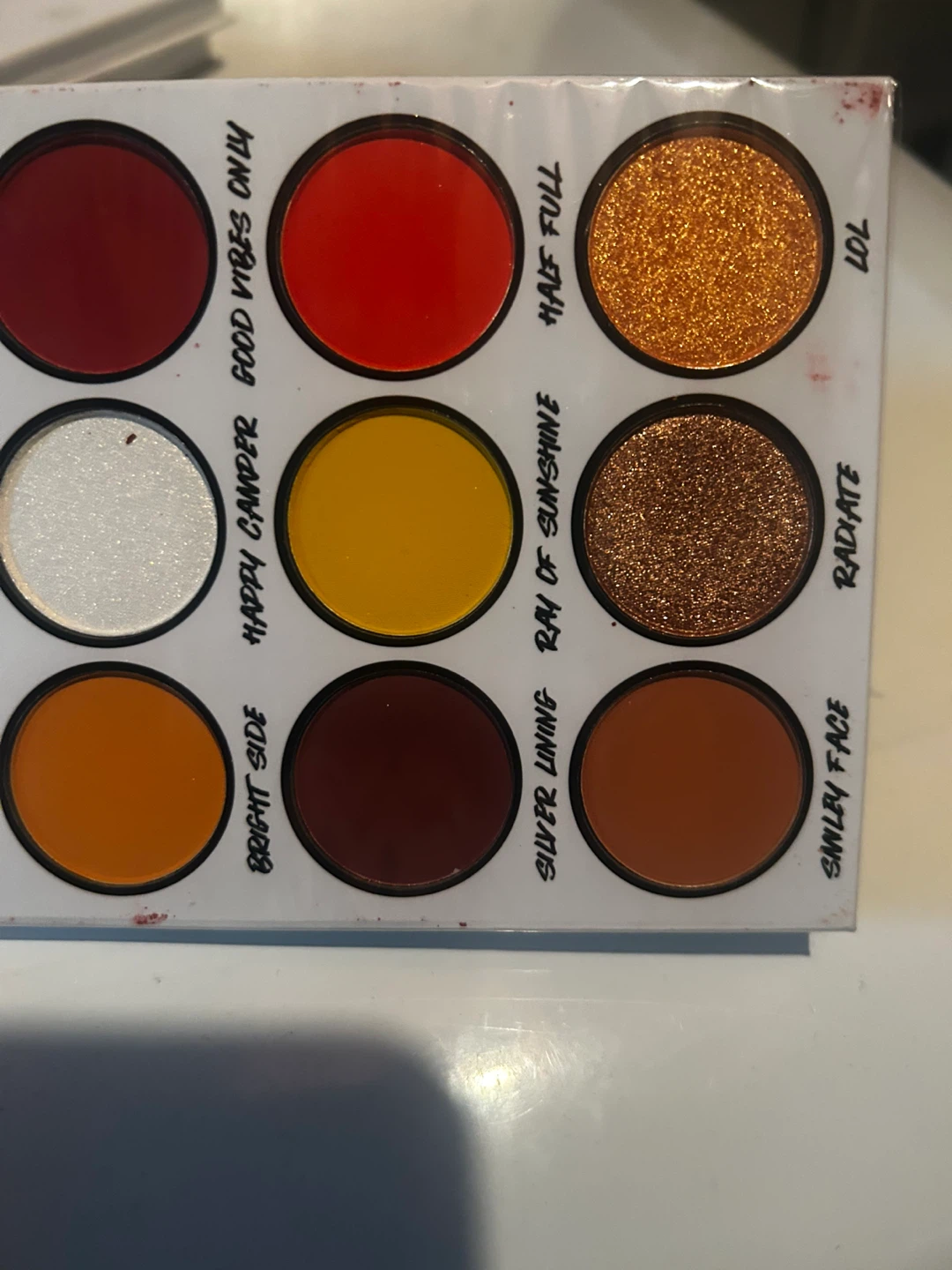 BH Cosmetics Optimistic AF 9 Color Eyeshadow Palette