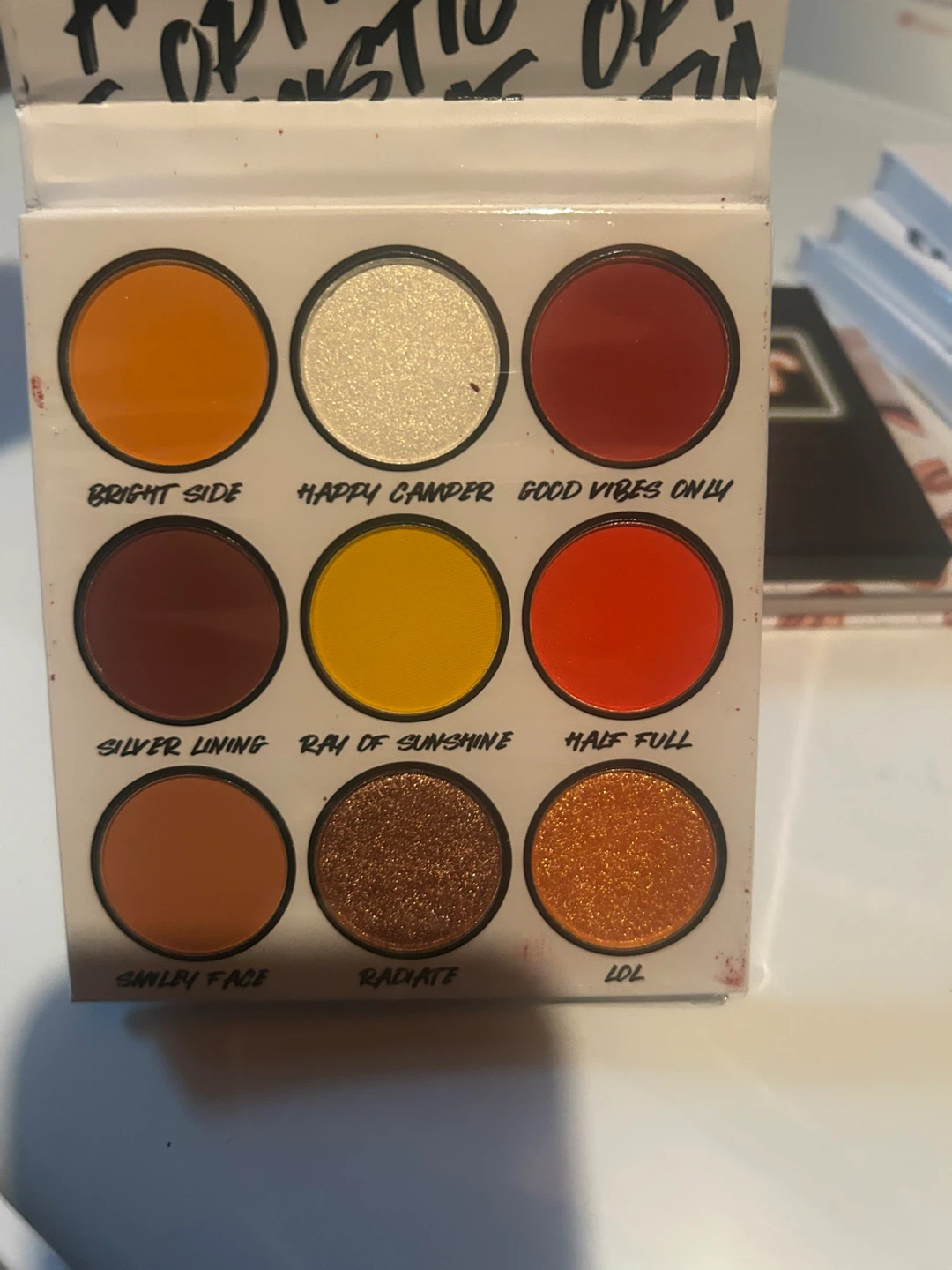 BH Cosmetics Optimistic AF 9 Color Eyeshadow Palette - photo 2