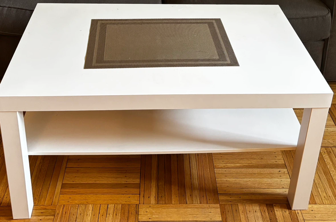 White coffee tables (3) Large, medium and small - photo 3