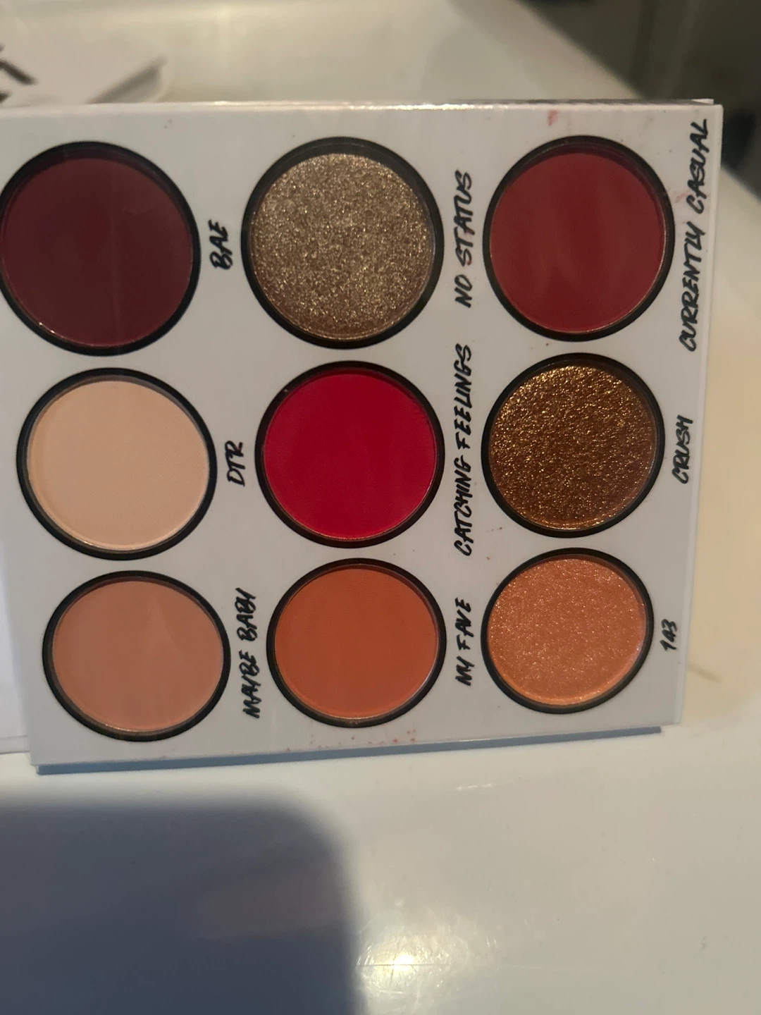 BH Cosmetics Low Key Love You 9 Colour Shadow Palette