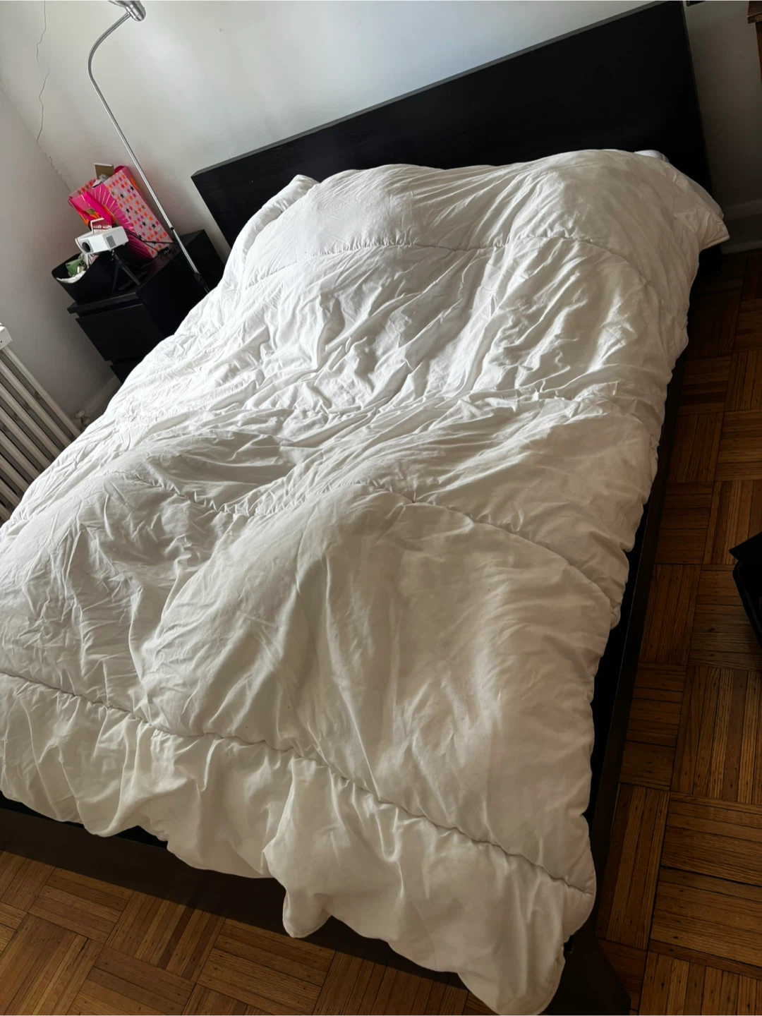 Bed with Duvet (if you want)