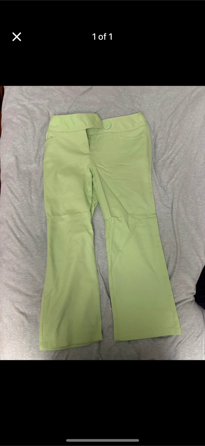 INC beautiful, lime jeans (size 2p women’s)
