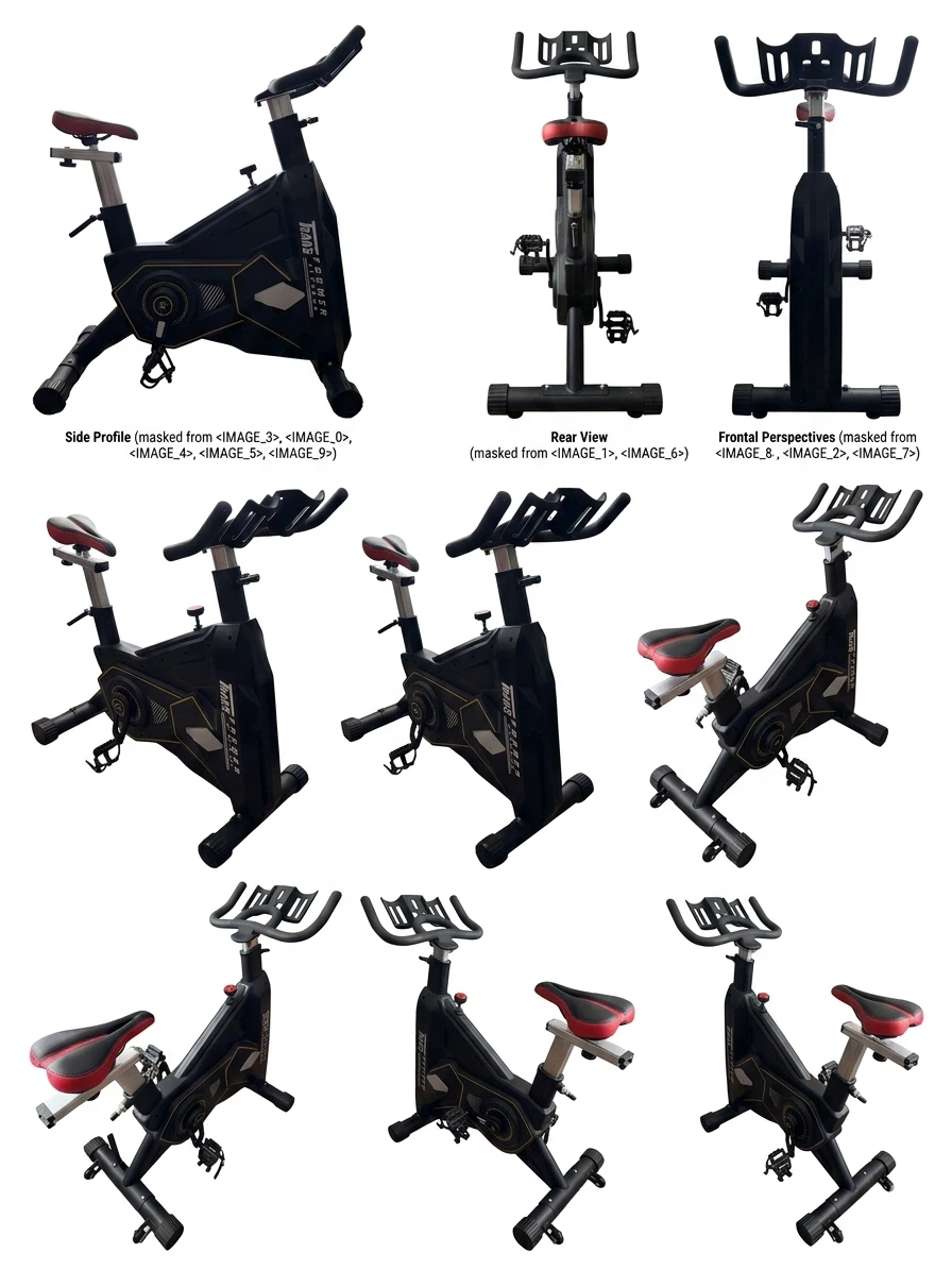 Transformer Fitness Indoor Spin Bike - Great Condition