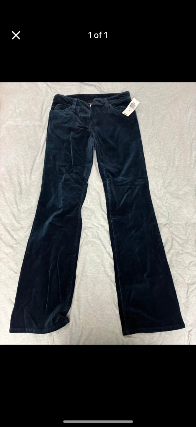 INC velvet fabric jeans BRAND NEW (size 4 women’s)