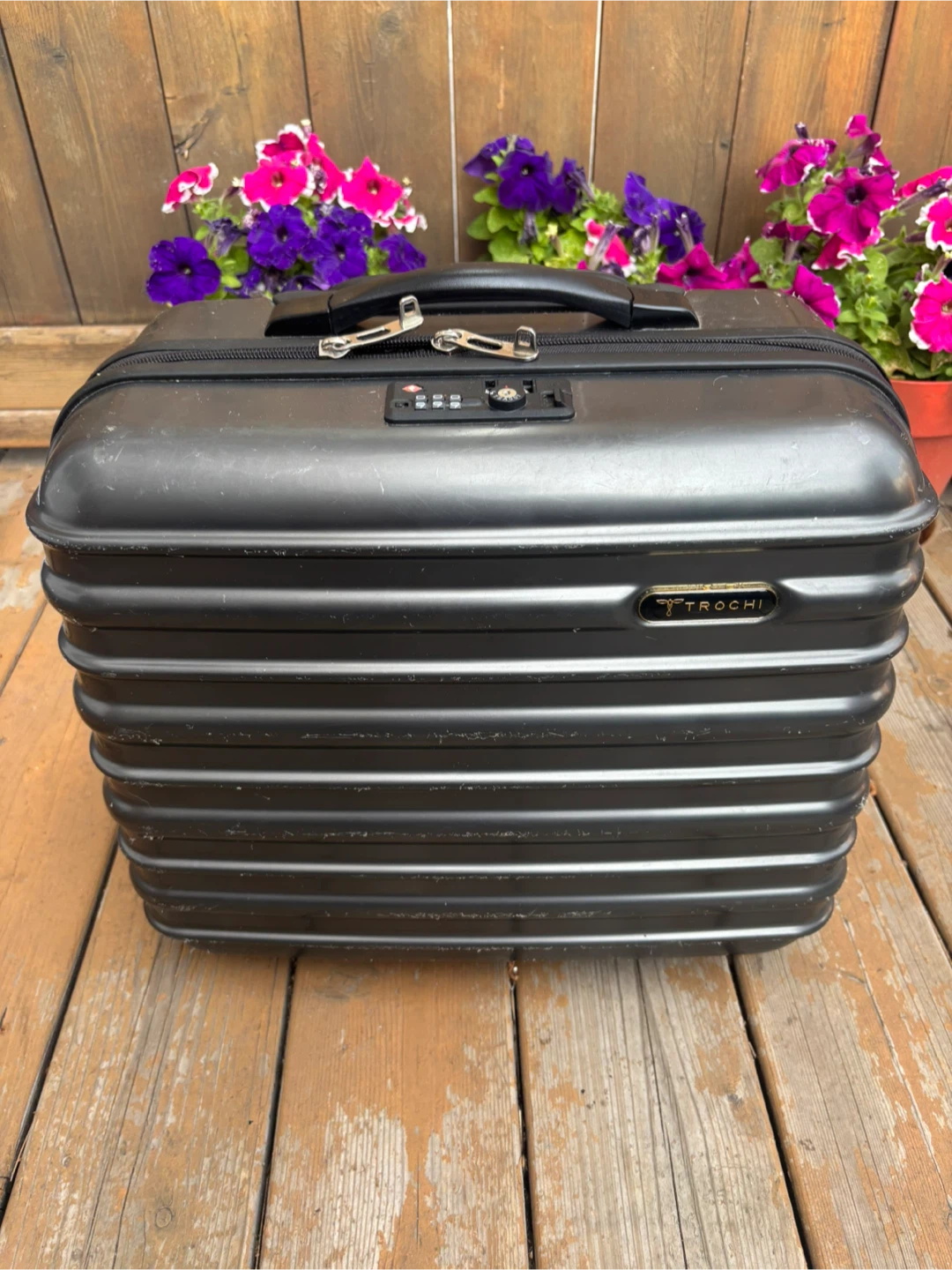 TROCHI Carry-On Suitcase