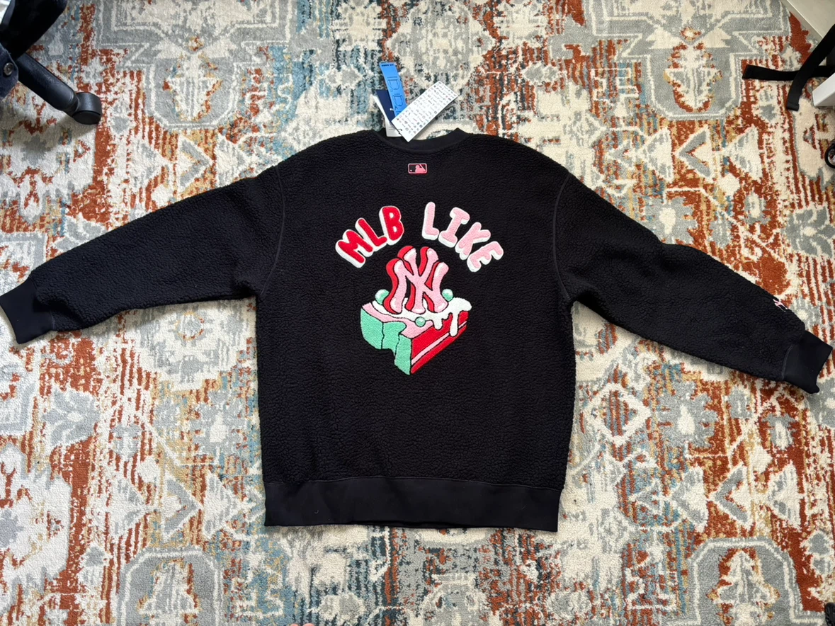 New York Yankees MLB Fleece Crewneck Sweatshirt - photo 2