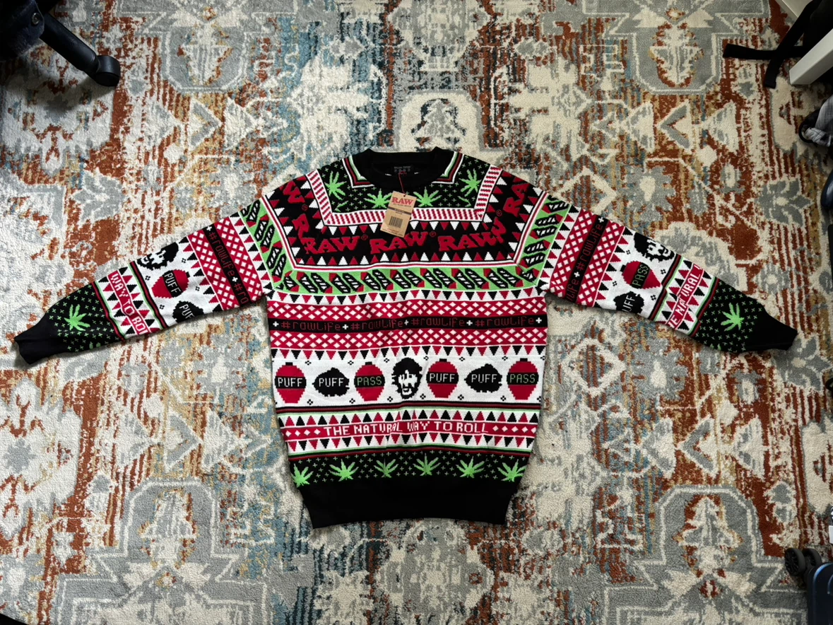 RAW ugly Christmas sweater 420