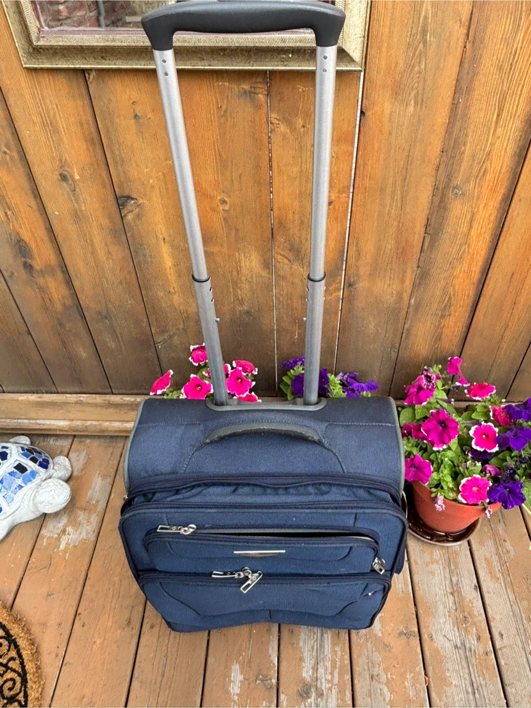 Samsonite Dark Blue Rolling Suitcase - photo 2