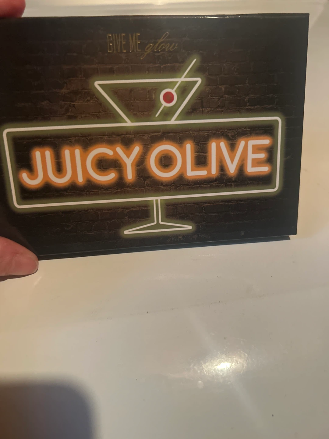 Give Me Glow Juicy Olive Pressed Pigment Palette