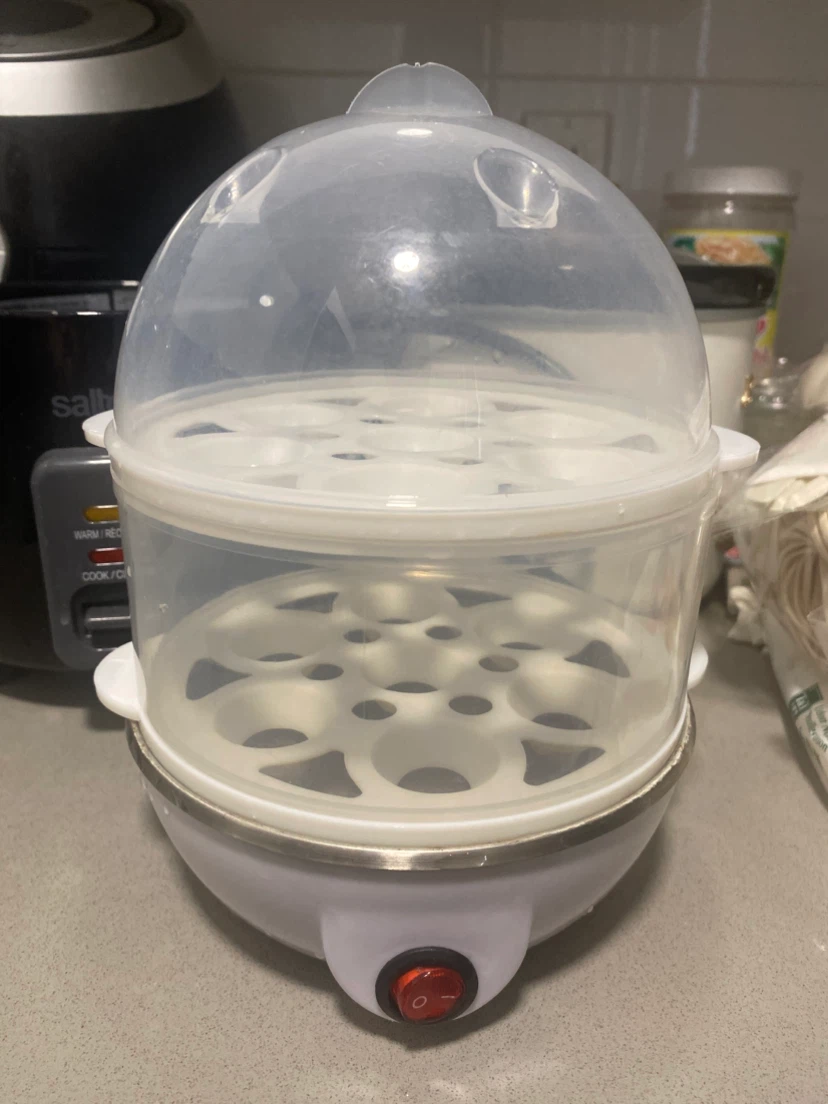 Double Layer Egg Cooker & Steamer