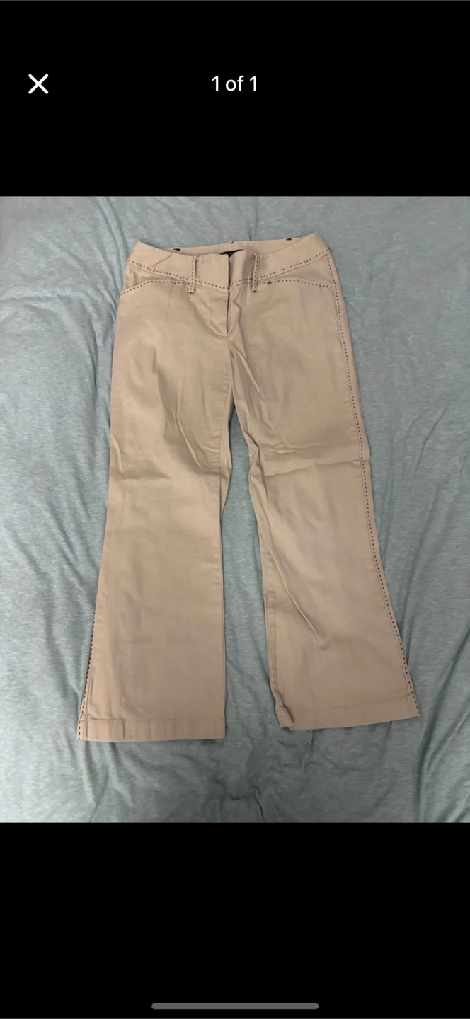 INC pretty, beige jeans (size 4 women’s)