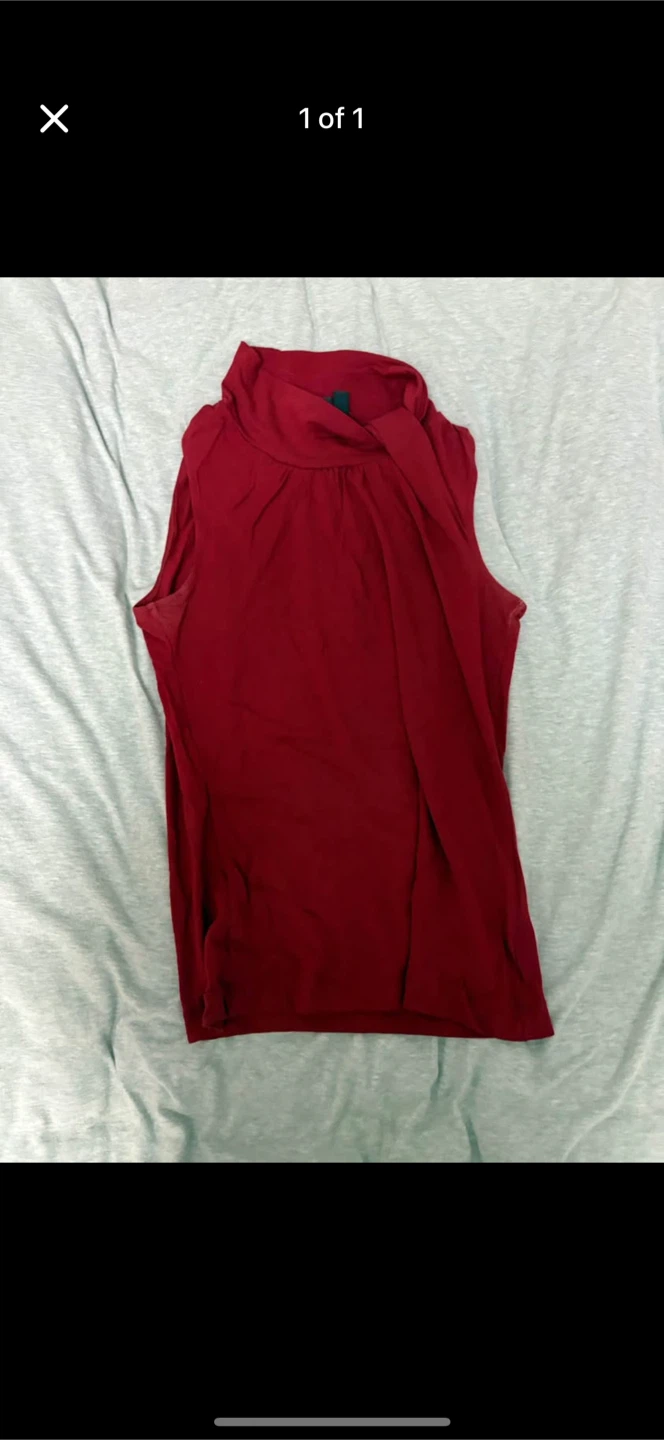 MEXX short sleeve, red top (size s women’s)