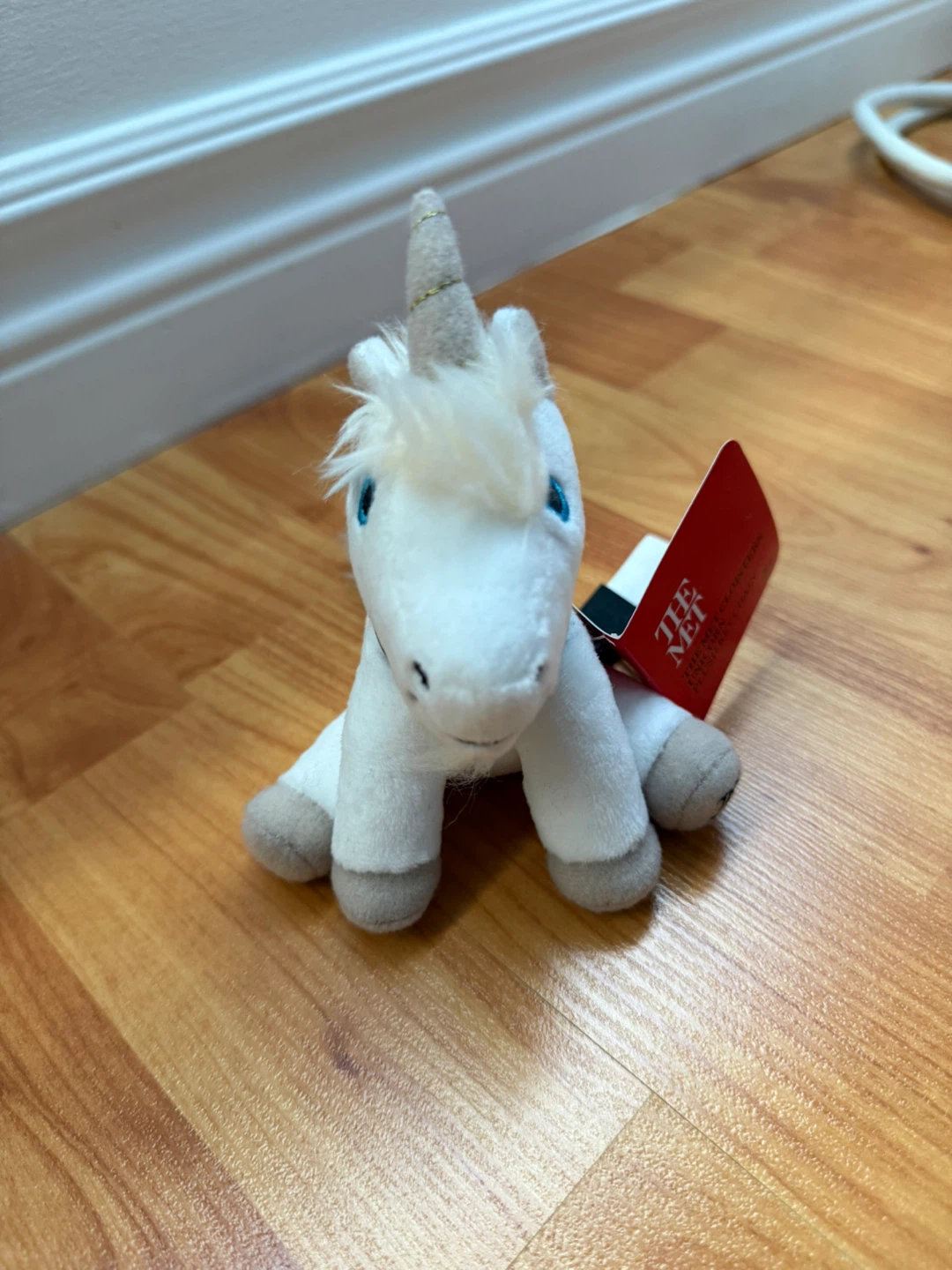 The MET Unicorn Plush Key Chain