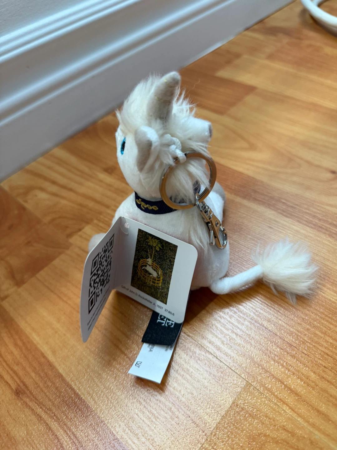 The MET Unicorn Plush Key Chain - photo 4