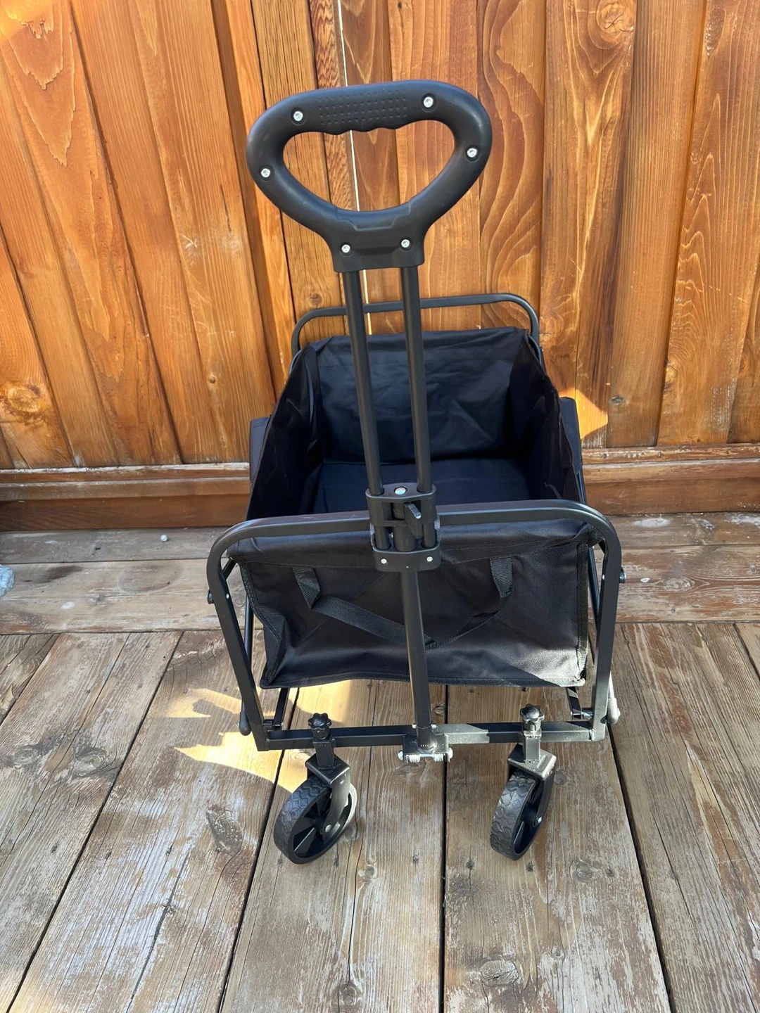 Black Folding Utility Wagon - photo 2