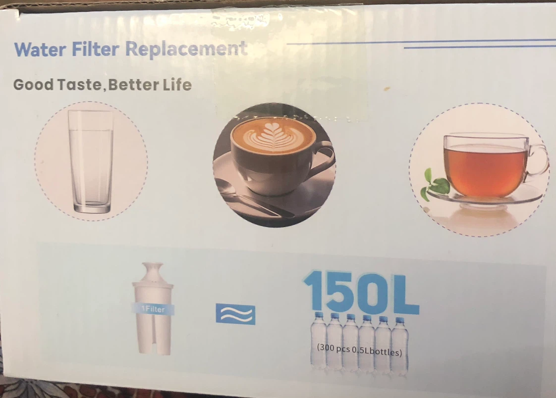 6 pack Pitcher Water Filter Replacement - 6 Pack - photo 2