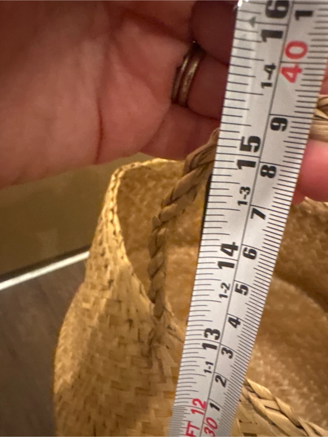 Seagrass Woven Basket with Tassel and Starfish - photo 2